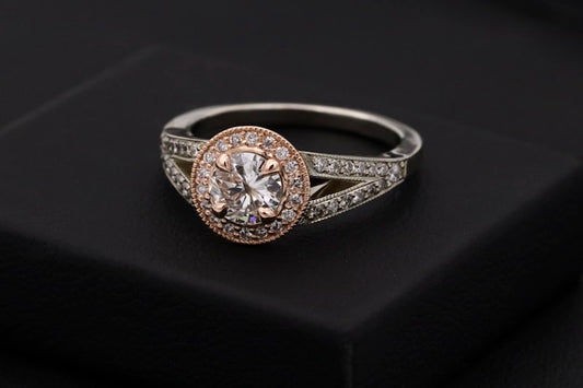 Celestial Solitaire Ring